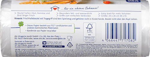 Frischhaltebeutel mit Tragegriff, 150 St Profissimo