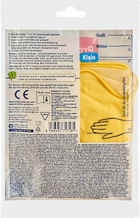 Huishoudelijke handschoenen universeel klein (1 paar), 1 st