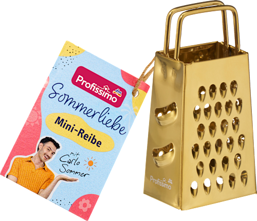 Mini-Reibe gold Sommerliebe, 1 St Profissimo