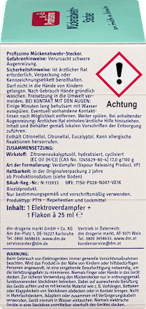 Muggenplug, 1 stuk