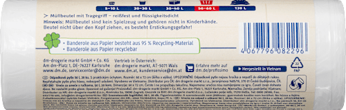 Müllbeutel 50 l mit Tragegriff, 20 St Profissimo