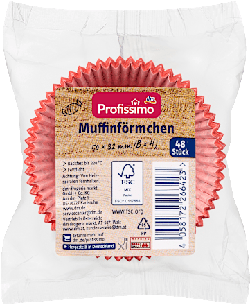 Muffinförmchen, 48 St