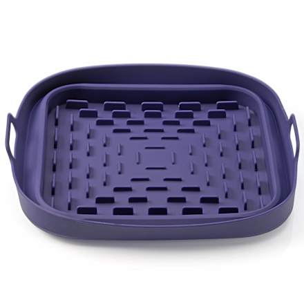 Multifunktions-Einsatz Silikon für Heißluftfritteuse und Backofen, 1 St