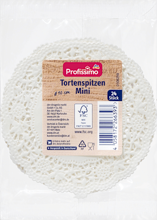 Tortenspitzen Mini, 24 St