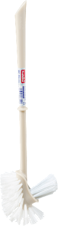 WC-Bürste grau/creme, 1 St