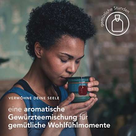 Kräutertee "Vanilla Chai" mit Zimt, Ingwer & Vanille (20 Beutel), 40 g