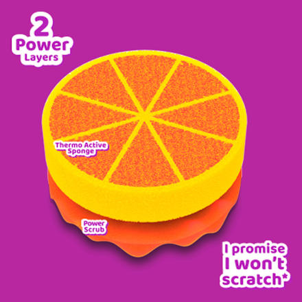 Allzweckschwamm Orange, 1 St