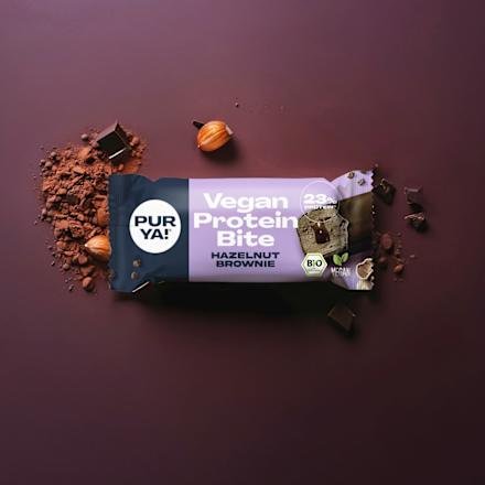 Proteinriegel Hazelnut Brownie, vegan, 40 g