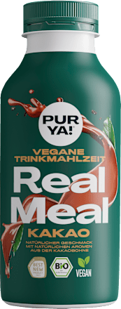 Trinkmahlzeit, Real Meal Kakao, 500 ml EINWEG PURYA!