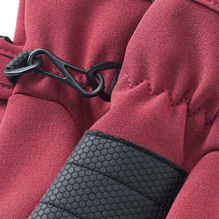 Handschuhe Softshell, rot, Gr. 4, 1 St