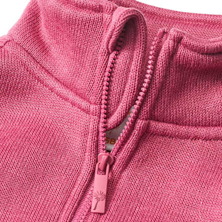 Jacke aus Strickfleece, rosa, Gr. 116, 1 St