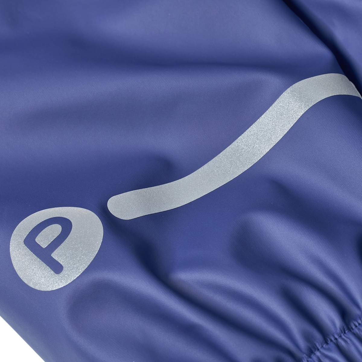 PUSBLU Regenhose mit Futter & Träger, blau, Gr. 98/104, 1 St