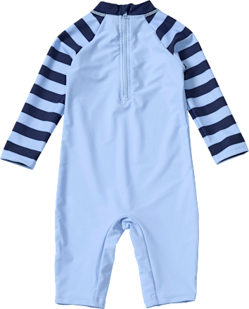 UV Badeoverall mit Streifen-Muster & Anker-Motiv, blau, Gr., 1 St