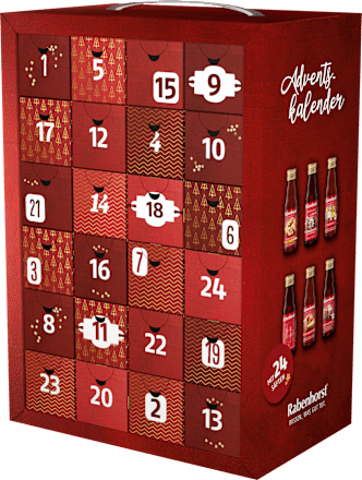 Adventskalender 2025 - gesund durch den Advent, 3 l Rabenhorst