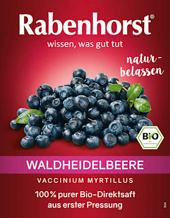 Direktsaft, Waldheidelbeere, 700 ml Rabenhorst