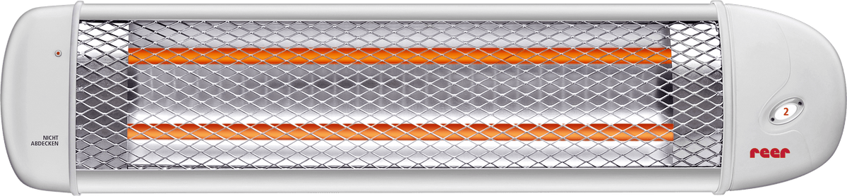 Radiant chauffant Reer pour table à langer 300/600 W avec arrêt automatique, 1 pce