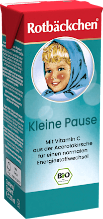 Minisaft Kleine Pause, 200 ml Rotbäckchen