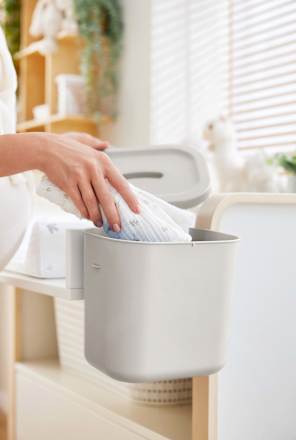 Commode-organizer KAYO groot, cappucino, 6 l, 1 st
