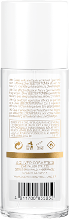 Deodorant Naturalspray Selection dames, 75 ml
