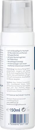 Gevoelige reinigingsschuim, 150 ml