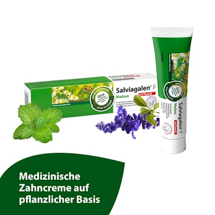 Zahnpasta F mit Fluorid, 1 Anzahl