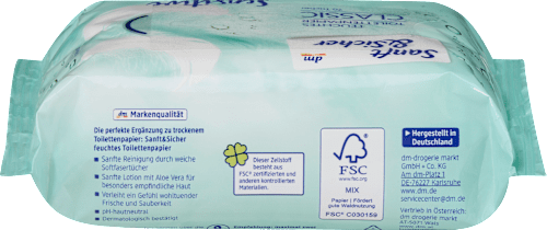 Feuchtes Toilettenpapier Classic Sensitive, 70 St