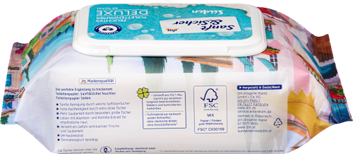 Feuchtes Toilettenpapier Maxi Pack, 80 St Sanft&Sicher