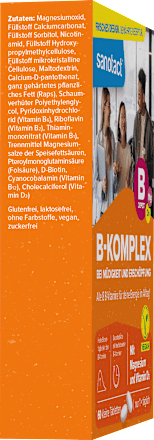 B-Komplex + Magnesium + Vitamin D3 Tabletten 60 St, 38 g