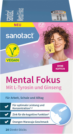 Mental Fokus Direktsticks, 40 g