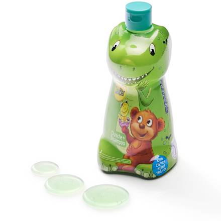 Kinder Shampoo & Duschgel 2in1 Dino, 400 ml SauBär