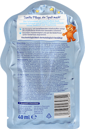 Schaumbad Träum-schön, 40 ml