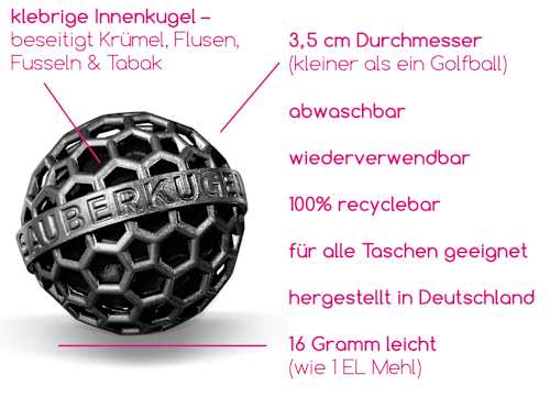 Taschenreiniger, Reisegröße, 1 St