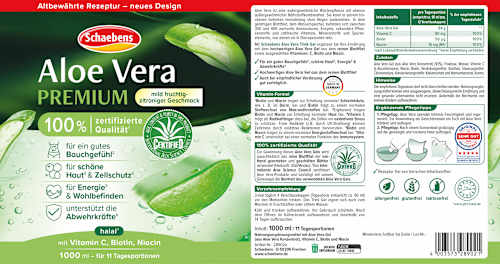 Aloe Vera Trink Gel, 1 l