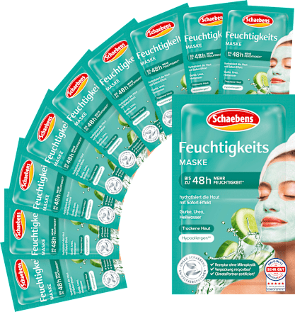Vochtinbrengend gezichtsmasker (10 stuks x 2 x 5 ml), 100 ml