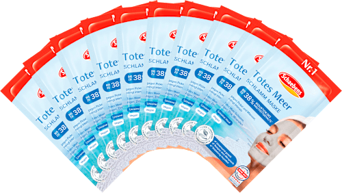 Dode Zee gezichtsmaskers (10 x 15 ml), 150 ml