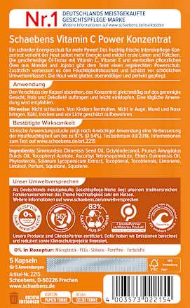 Konzentrat Vitamin C, 5 St Schaebens
