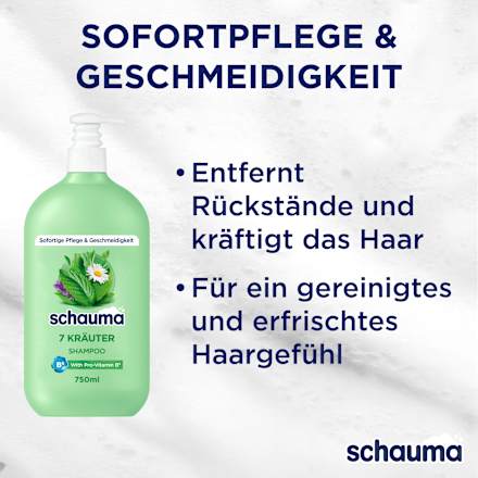 Shampoo 7 Kräuter, 750 ml