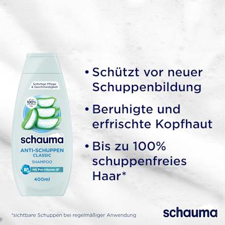 Shampoo Anti-Schuppen Classic, 400 ml