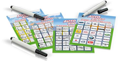 Kinderspiel Auto-Bingo, 1 St