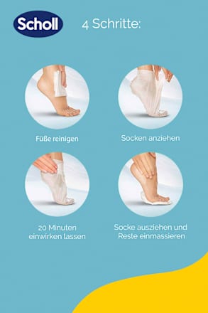 Voetmaskersokken met aloë vera (1 paar), 2 stuks