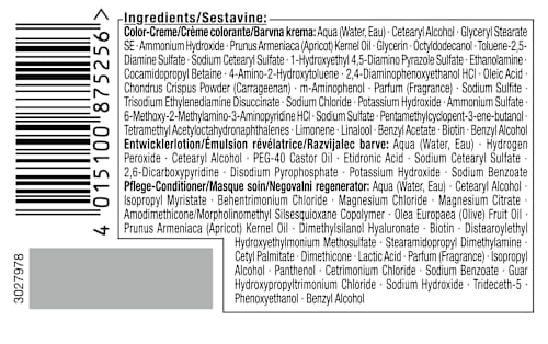 Haarfarbe 896 Schwarzrot Organdi, 1 St