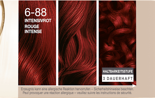 Haarfarbe 6-88 Intensivrot, 1 St Schwarzkopf CREME SUPREME