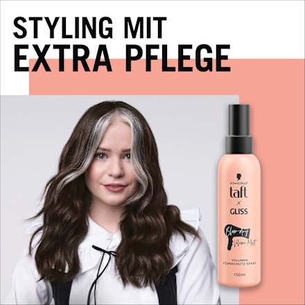 Föhnspray taft x Gliss Blow Dry Volume Mist, 150 ml