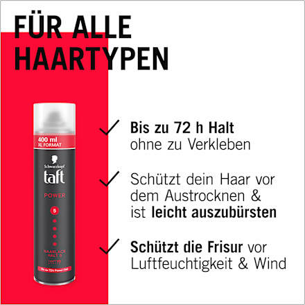 Haarlack Power XXL Halt 5, 400 ml