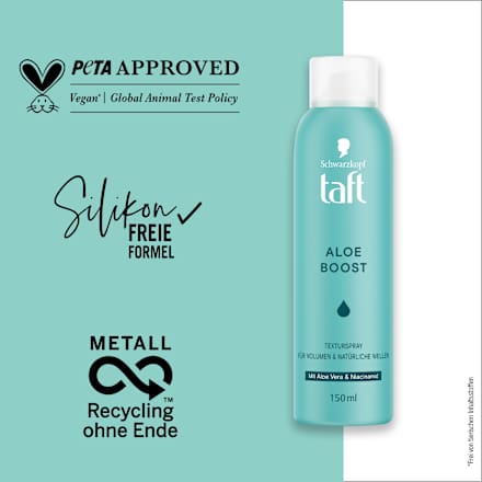Texturspray Aloe Boost, 150 ml Schwarzkopf taft