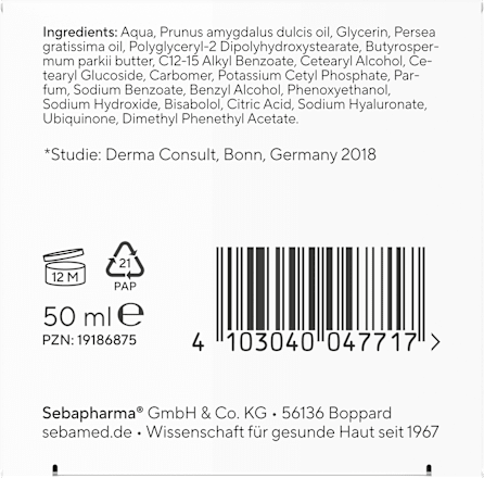 Anti Aging Gesichtscreme Q10 Aufbau, 50 ml