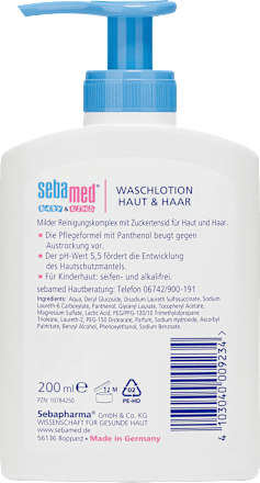 Baby & Kind Waschlotion Haut & Haar, 200 ml