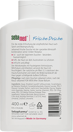 Frische Dusche, 400 ml sebamed