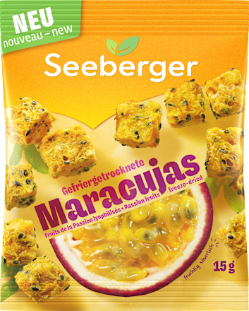 Trockenfrüchte, Crunchy Maracujas, 15 g