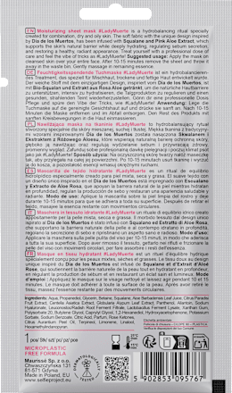 Tuchmaske Hydrating #LadyMuerte, 1 St Selfie Project